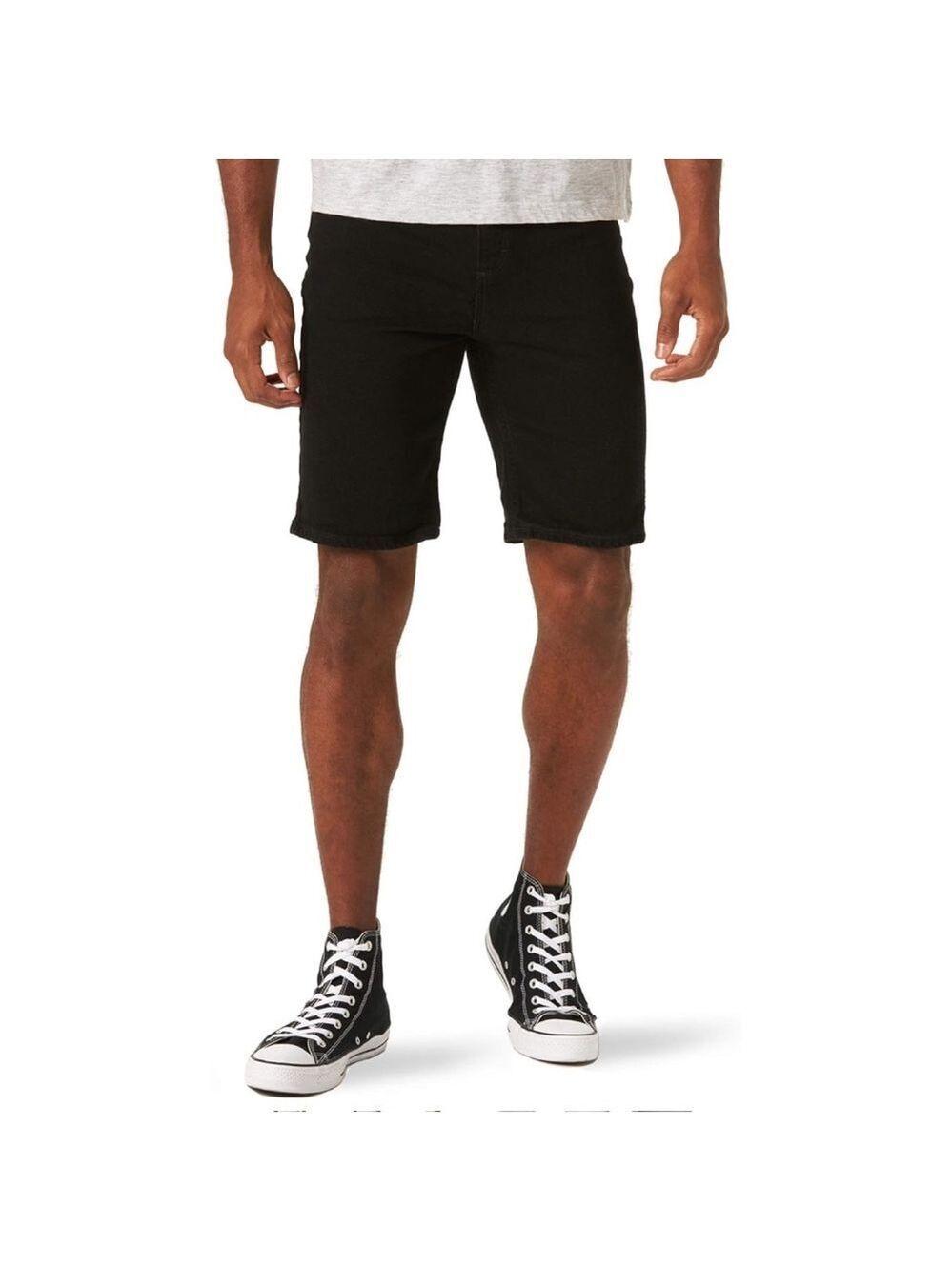 NWT Wrangler Authentics Men's Classic Jean Short in Black Size 32​